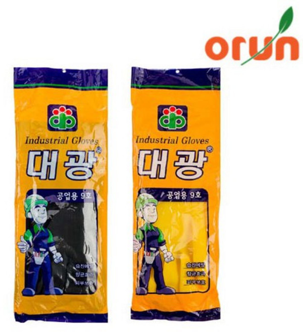 오런 대광공업용고무장갑9호, 상세설명 참조, 1개
