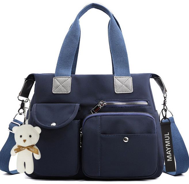 메이멀 가벼운 나일론 방수 원단 여행용 데일리 다용도 빅사이즈 멀티 크로스백 럭스 + 구성품 세트