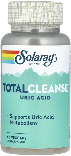 솔라레이 Total Cleanse 요산 60캡슐 Solaray, 60정, 6개 - 쿠팡