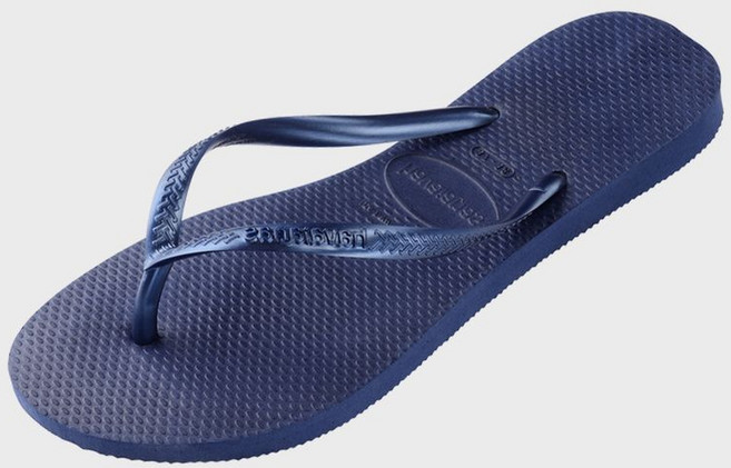 하바이아나스 HAVAIANAS 슬림 플립플랍 Navy Blue