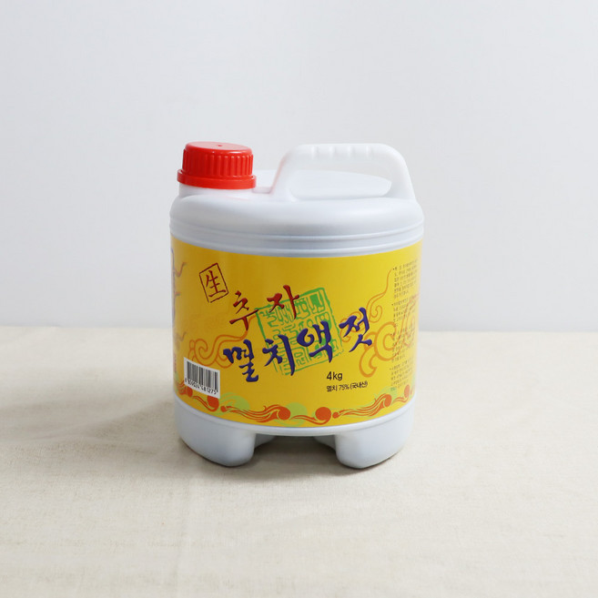 [모든반찬] 생추자 멸치액젓(국내산) 4kg, 1개