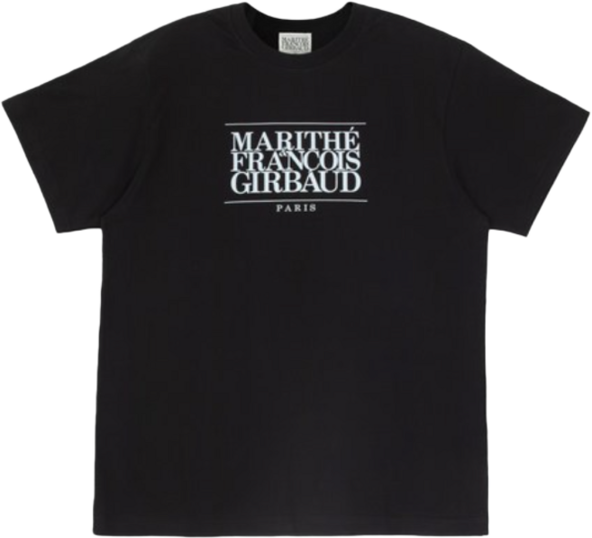 마리떼프랑소와저버 남녀 공용 클래식 로고 반소매 티셔츠