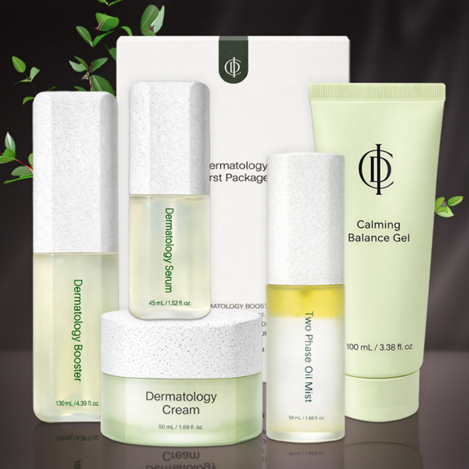 [정품QR 비표정상 제품] 인셀덤 5종 부스터 세럼 영양크림 카밍젤 미스트 [매일매일 거울보는 즐거움] Incellderm, 1세트