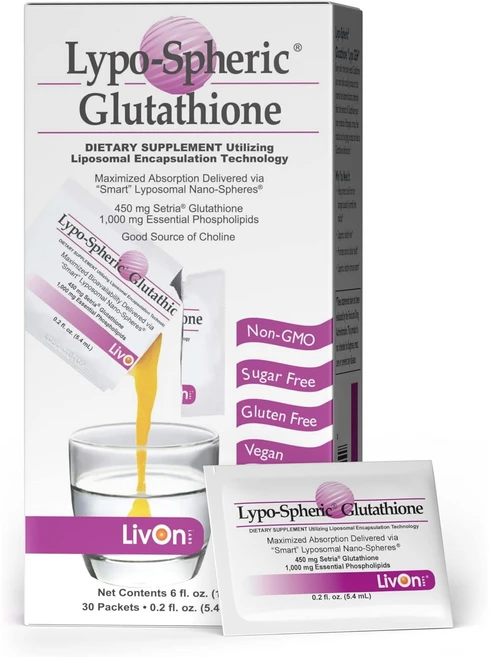 Lypo Spheric Glutachion 리포스페릭 고농축 글루타치온 450mg 30개입, 450ml, 1개 - 쿠팡