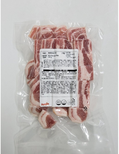 선진 촉촉한베이컨(7절) 500g, 1개