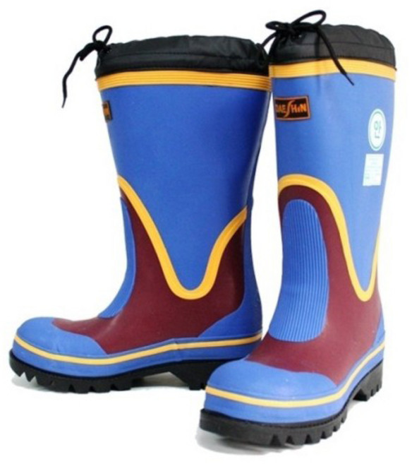 대신 요딩 논슬립 안전 장화 DS-요딩-01 미끄럼방지 안전장화 안전화 작업화, 혼합색상, 1개