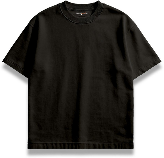 어바웃스탠다드 오리지널 숏슬리브 오버핏 코튼 반팔 면 티셔츠