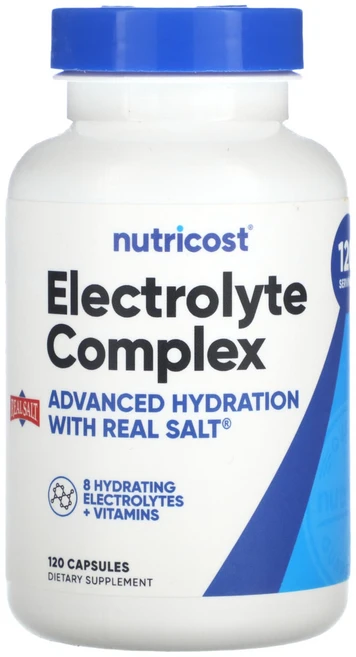 Nutricost 전해질 복합체 캡슐 120정, 1개 - 쿠팡