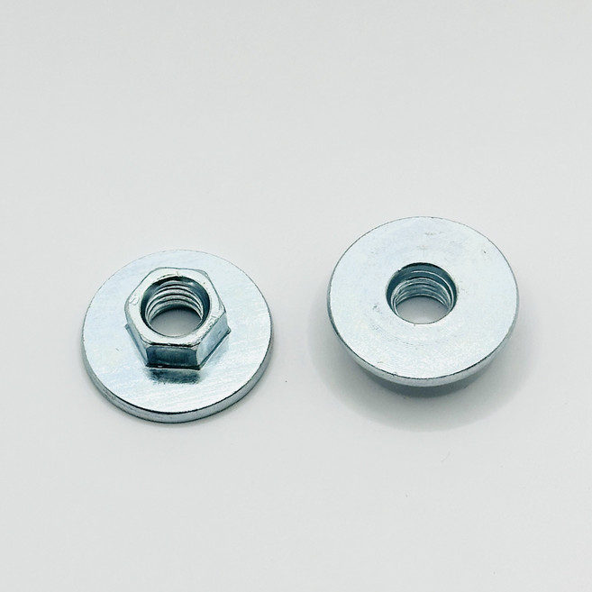 와셔체결너트 삼부 3/8 인치 일체형와샤 앙카볼트시공 와샤붙이너트 후렌지너트 플렌지, 3/8(인치)볼트용 와샤체결너트