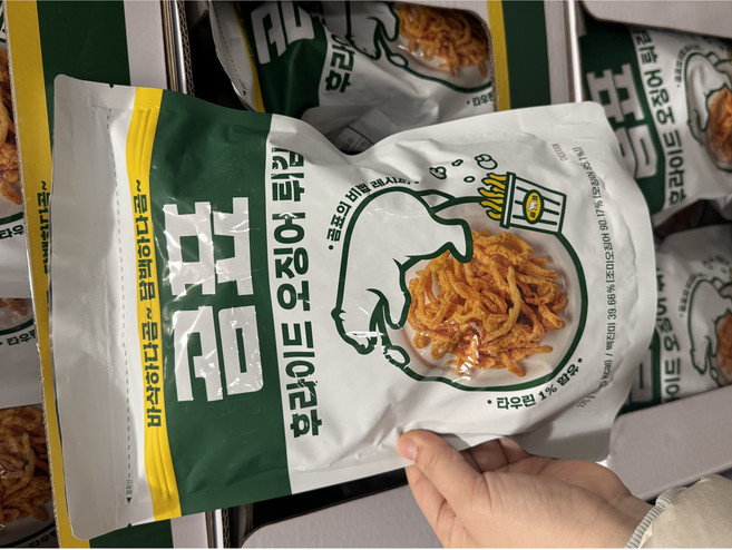 코스트코 곰표 후라이드 오징어 튀김 200G + 사은품, 1개, 270g