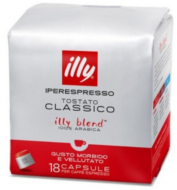 일리 클라시코 미디움 캡슐커피, 6.7g, 18개입, 4개