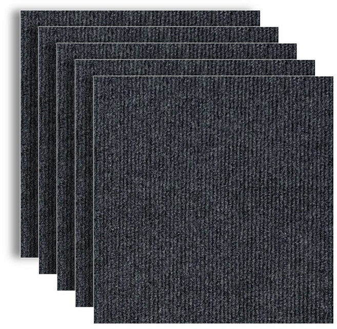 아이시니 [정품] 붙이는 바닥 조각매트 논슬립 다용도 미끄럼방지 카페트, 다크 그레이, 30p