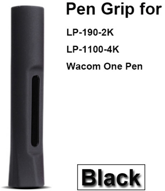 Wacom 펜용 Wacom 펜 그립(LP-190-2K LP-1100-4K Wacom One DTC-133 펜) 펜은 포함되지 않음, 1개