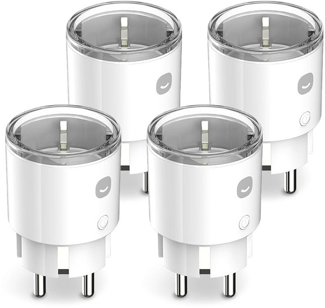 헤이홈 IoT 스마트 플러그 Mini 원격제어 AI음성인식 타이머 콘센트, 4개