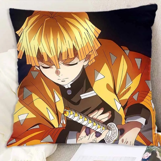 아가츠마 젠이츠 쿠션 귀멸의칼날, b