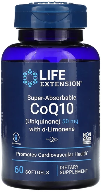 새해 첫좋은선물 Life Extension d-리모넨이 함유된 흡수율이 매우 높은 CoQ10 50mg 소프트젤 60정 제대로 할인합니다, LifeExtensiond리모넨이함유된흡수율이매우높은C, 1개