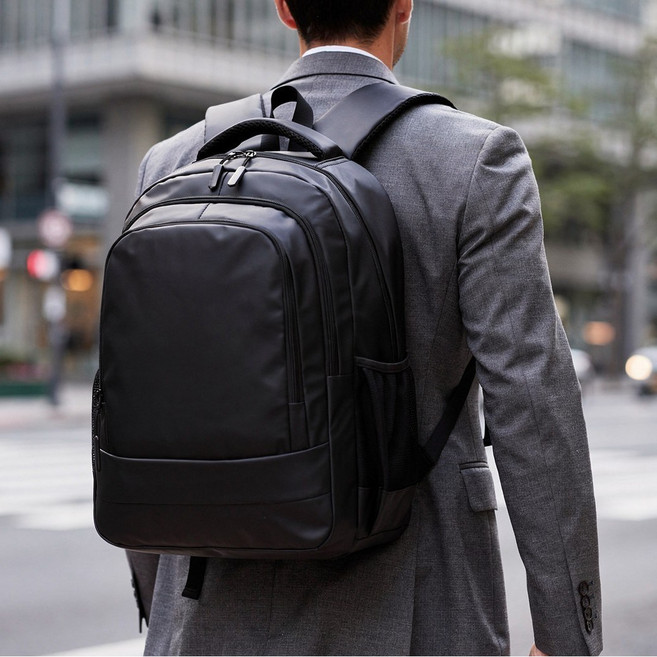 청아이 직장인 백팩 노트북 17인치 출퇴근 출장 대용량 방수 비즈니스 직장인 가방