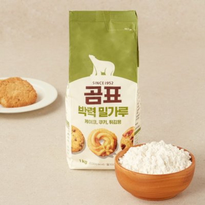 곰표 박력 밀가루 1kg, 1개