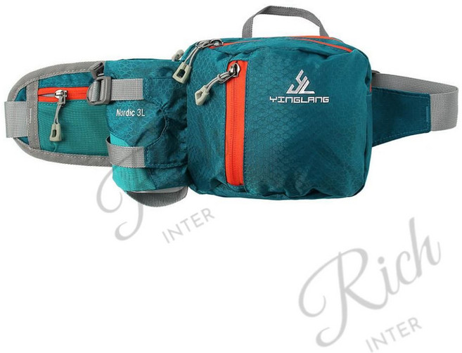 탄루후 등산용 힙색, 블루그린