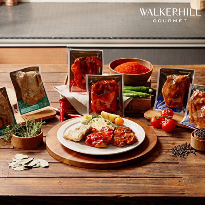 워커힐 고메 치킨스테이크 3종 13팩 (허브6+청양4+코코뱅3), 13개, 150g