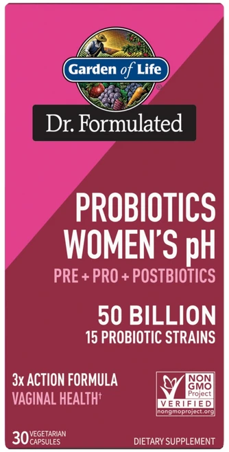 [미국정품직구상품] 가든오브라이프 Dr. Formulated 프로바이오틱 여성용 pH 500억, 1세트 - 쿠팡