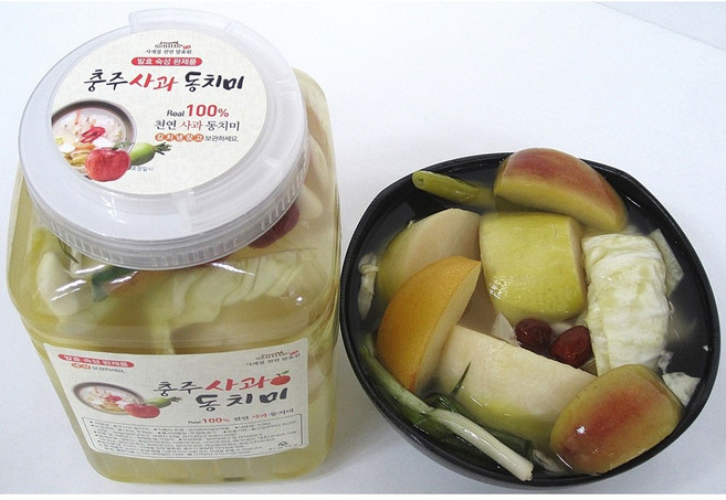 충주사과 동치미 해발 300m 천연 발효 4.0kg, 4kg, 1개