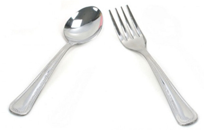 유아 어린이 스텐 스푼 포크 10p세트, 10개, 스푼포크세트