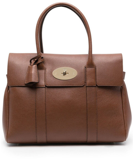 멀버리 트위스트 락 토트 백