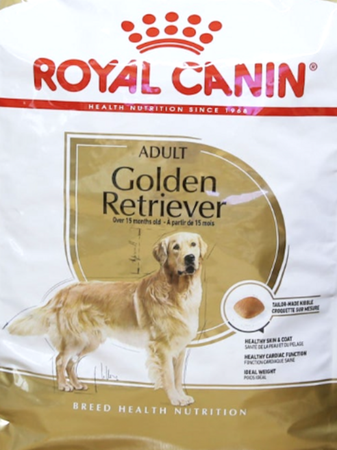 로얄캐닌 골든 리트리버 어덜트 대형견 대용량 건식 사료, 1개, 12kg, Healthy Skin & Coat, Healthy Cardiac Function