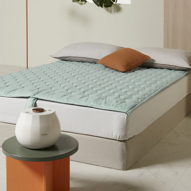 스팀보이 워셔블 양면 BLDC 카본 온수 매트 더블 퀸 SL95-W23Q, SL95-W23Q 더블(퀸)