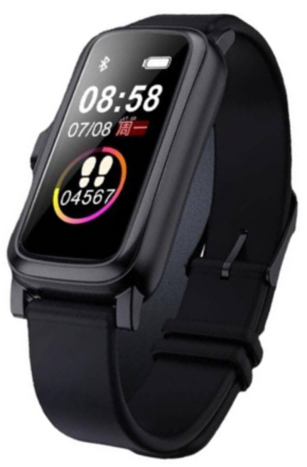 智慧手環 運動計步器 訊息提醒 時尚健康手環 健康監測 時尚設計, 32G容量, 4.3*1.9cm, 藍牙