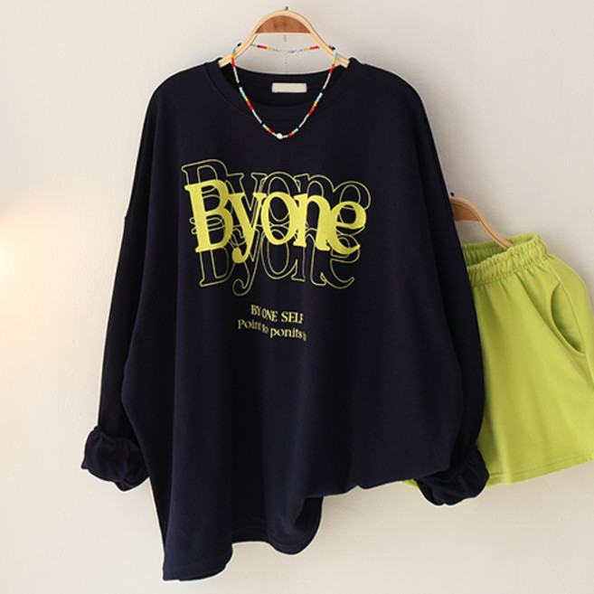 스카이코코 여성 긴팔 티셔츠 빅사이즈 바이 박스티