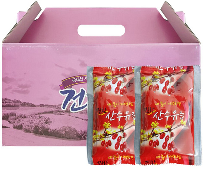 산수유즙 100ml 50개입 1개, 50개