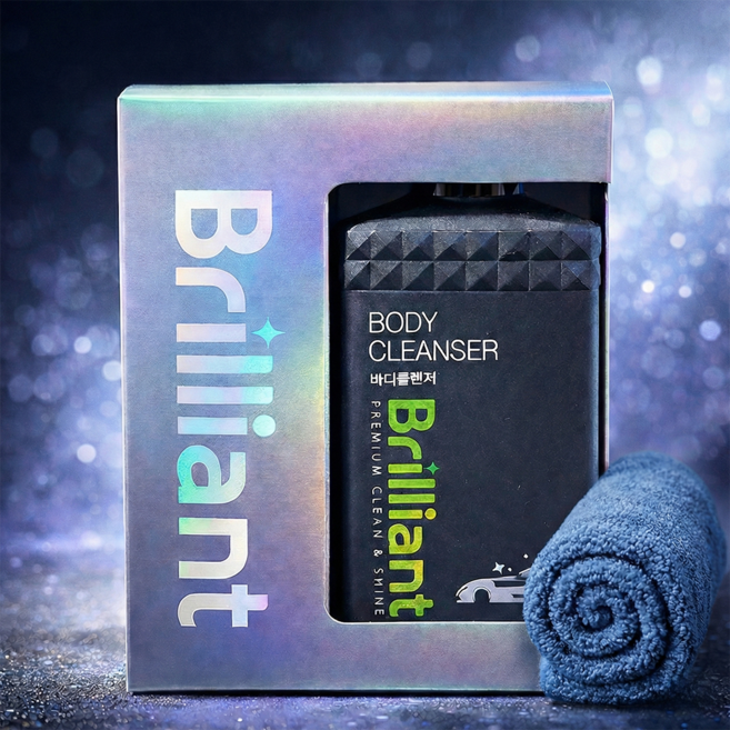 카렉스 브릴리언트 바디클렌저 워터스팟 얼룩제거 세정 광택 코팅, 180g, 1개