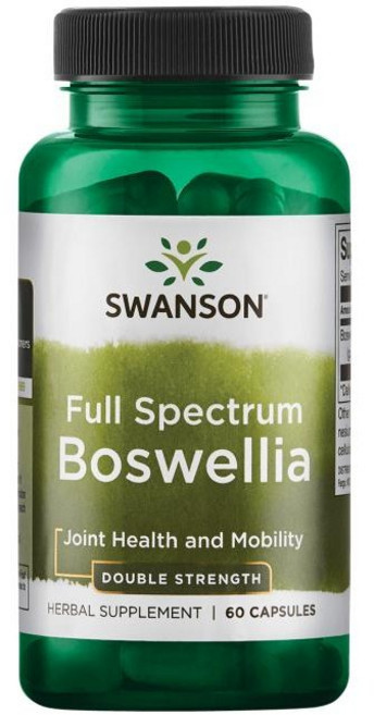 스완슨 풀 스펙트럼 보스웰리아 캡슐, 60정, 1개