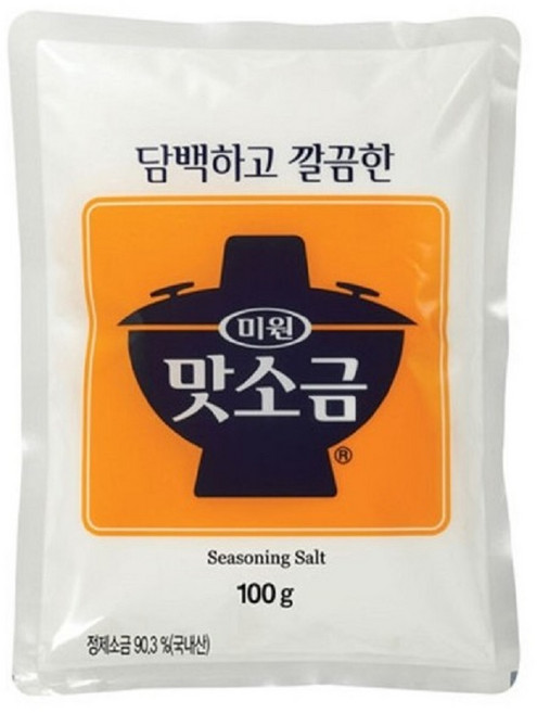 맛소금, 100g, 6개