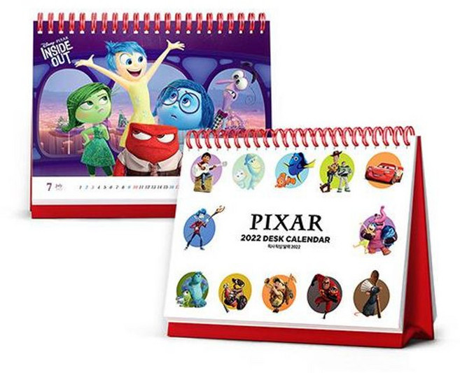 픽사 탁상 달력 2022, 아르누보, 8809474876911
