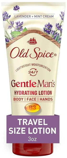 올드스파이스 Old Spice 모든 피부 타입용 바디 로션 여행용 사이즈 24/7 경량 보습 손 얼굴 및 바디용 라벤더 민트 향 즉각적인 흡수 85g(3온스) 141, 1개 - 쿠팡