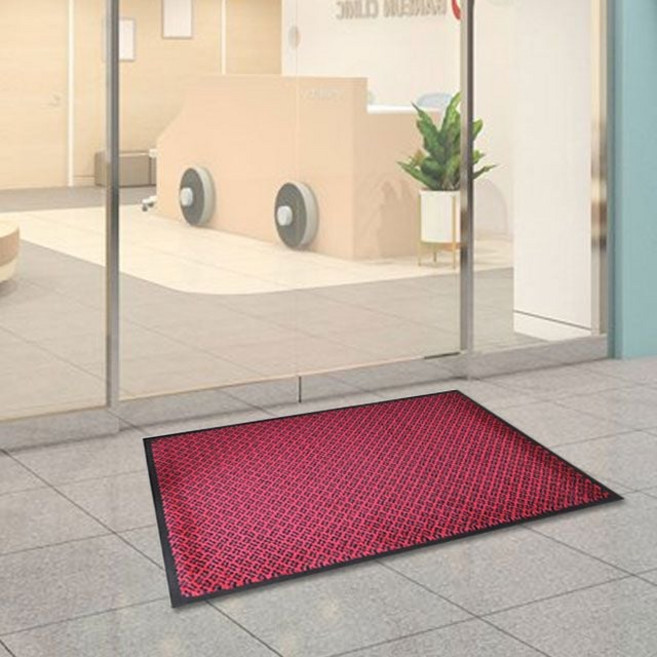 아파트 현관 바닥 매트 입구 신발 발판 60x90cm sim551q