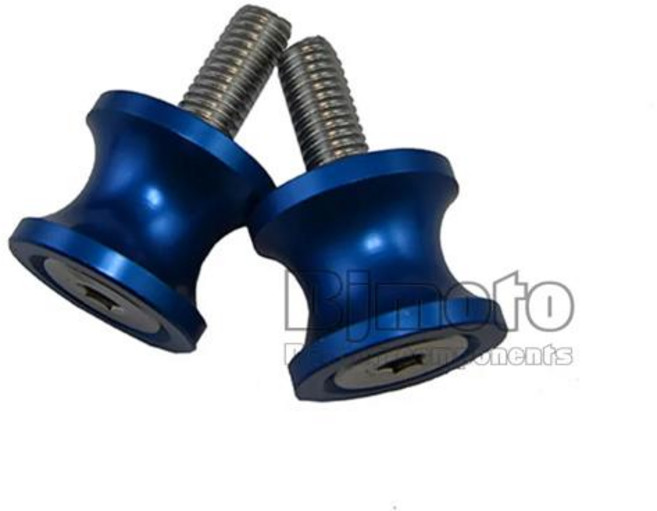 M6 M8 M10 스윙암 스풀 슬라이더 스탠드 나사 BMW S 1000 R RR 750 스즈키 GSXR600 GSXR750 GSXR1000 오토바이 액세서리, 8mm Blue Spools, 1개