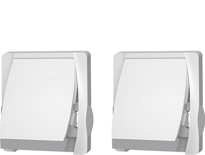 브로픽 창문 미닫이문 잠금 고정 장치, 그레이, 1세트