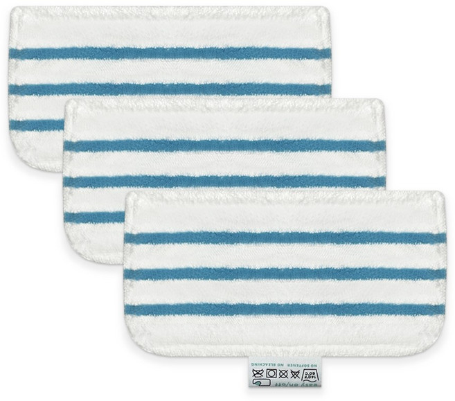 [호환] 올데이컴퍼니 블랙앤데커 FSM 1610 1620 FSMH 13E5 13151SM FSMH FSMP스팀청소기 걸레 물걸레 패드 세트, 3개, 수량