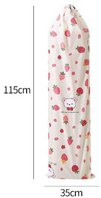 까마느 카페트 대자리 온수 매트 전기매트 보관 커버 가방, 1개, 딸기 곰