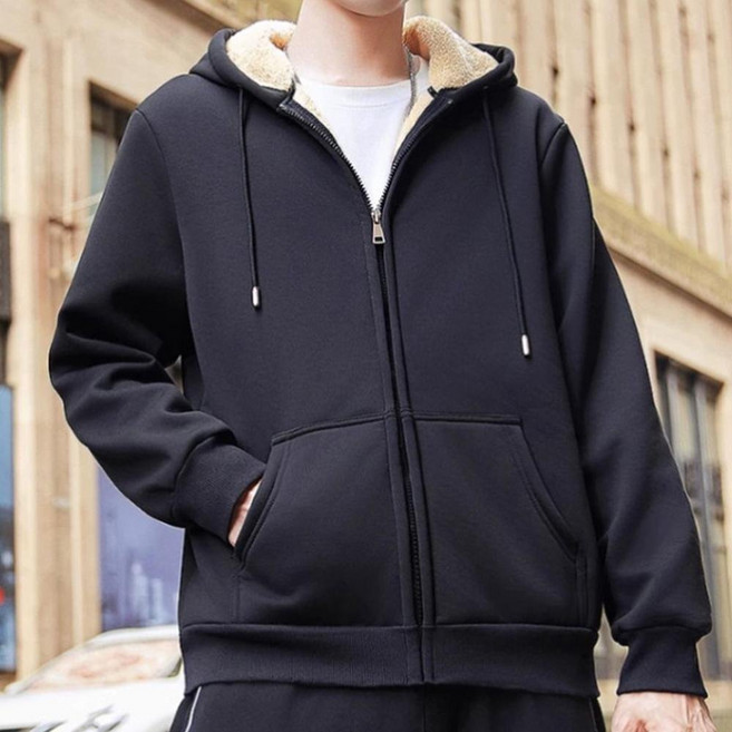 겨울 후드집업 기모 보온 따뜻한 후리스 데일리 외출