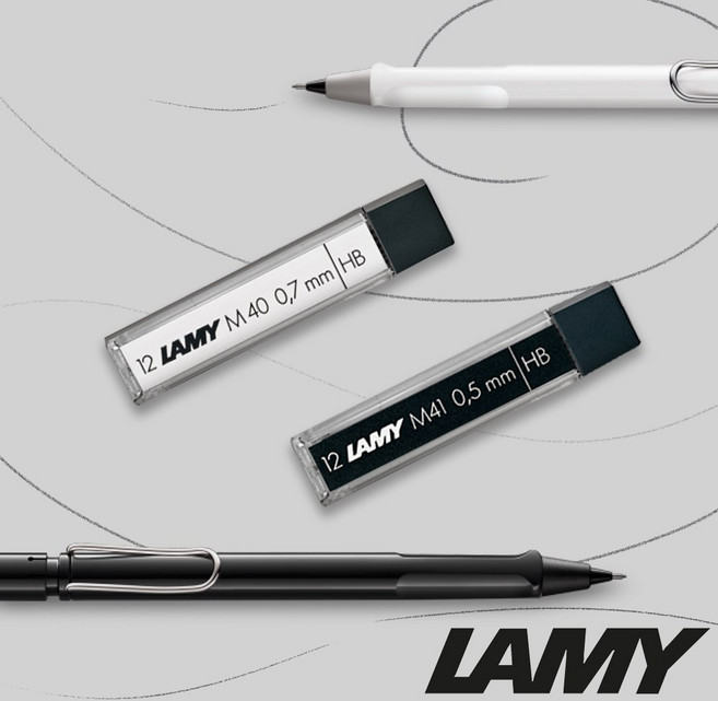 라미 샤프심 지우개 샤프뚜껑, 샤프심 0.7mm