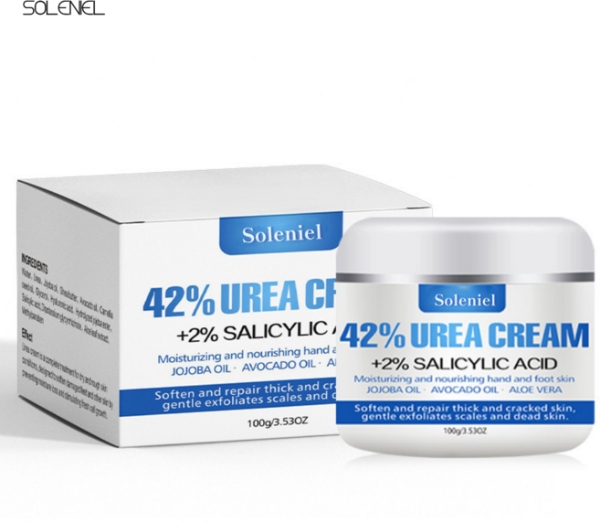 Soleniel 유레아 UREA 크림 42% 요소 크림 건조 방지 보습 손 발, 3개, 1개입, 100g