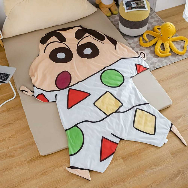 짱구 이불 담요 캐릭터 간절기 여름