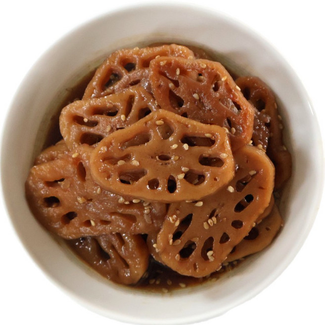 여우마을 수제반찬 아삭아삭 국산 연근조림, 1개, 850g