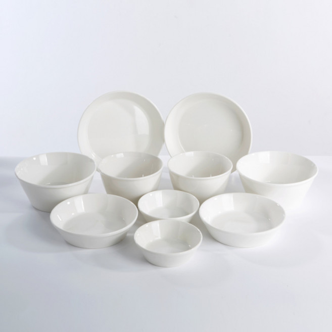 모던하우스 심플 화이트 2인조 12P세트, 사진참조