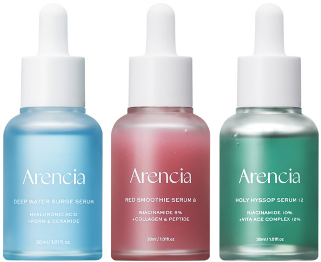 韓國 Arencia 精華液 (深層水能量/玫瑰果/牛膝草), 1件, 皇家玫瑰果 Red Smoothie
